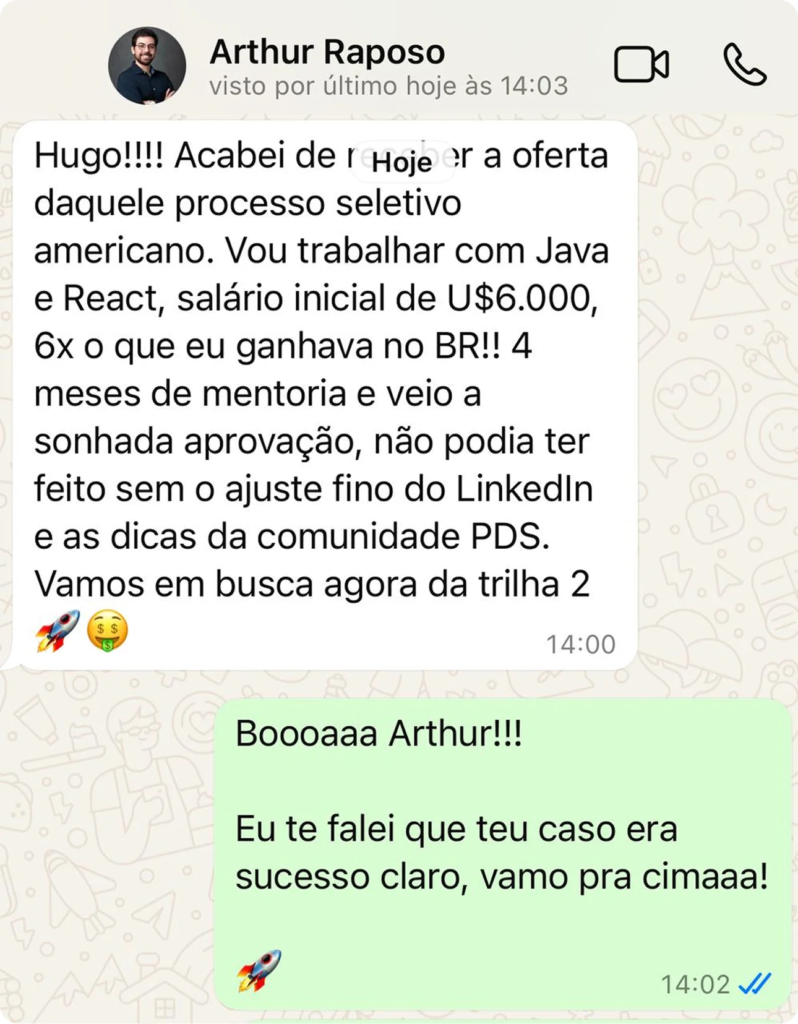 [SE] Analise de Carreira - VSL