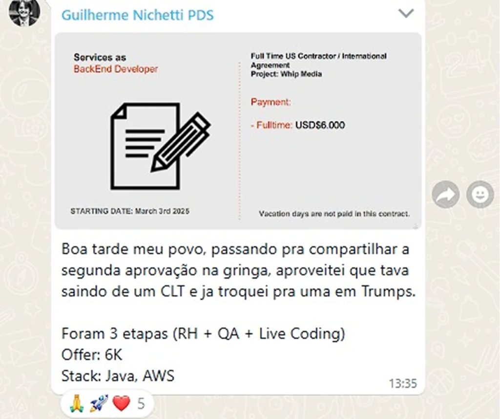 [SE] Analise de Carreira - VSL